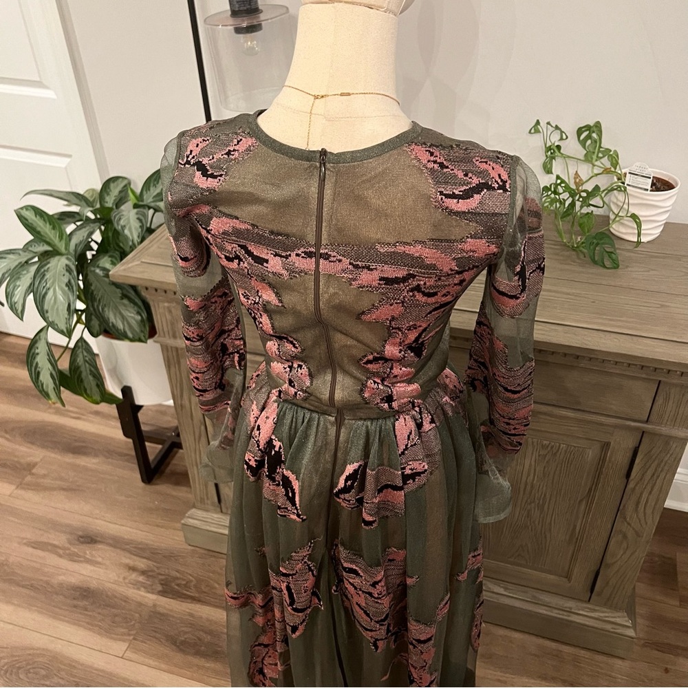 NWT Kukhareva London Millie Ball Gown Long Sleeve UK 8 US 4 - Picture 14 of 16